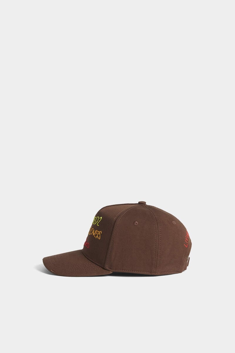 SUMMER LOVERS EMBROIDERED BASEBALL CAP - 3
