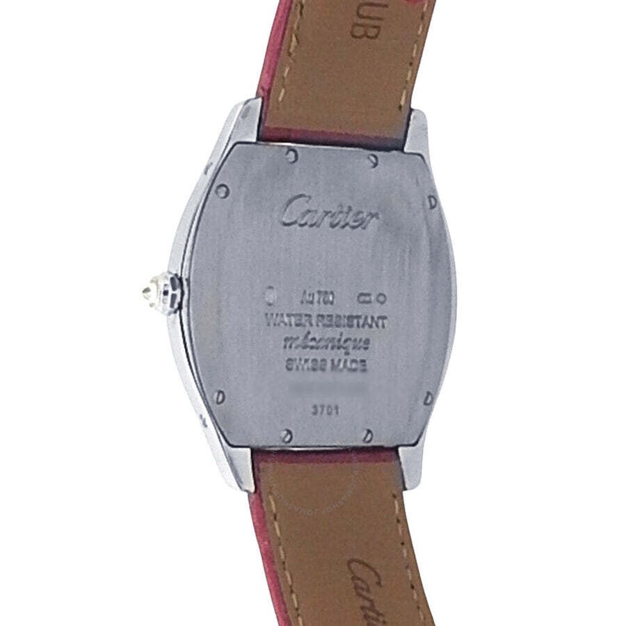 Pre-owned Cartier Tortue Hand Wind Diamond Ladies Watch WA501009 - 5