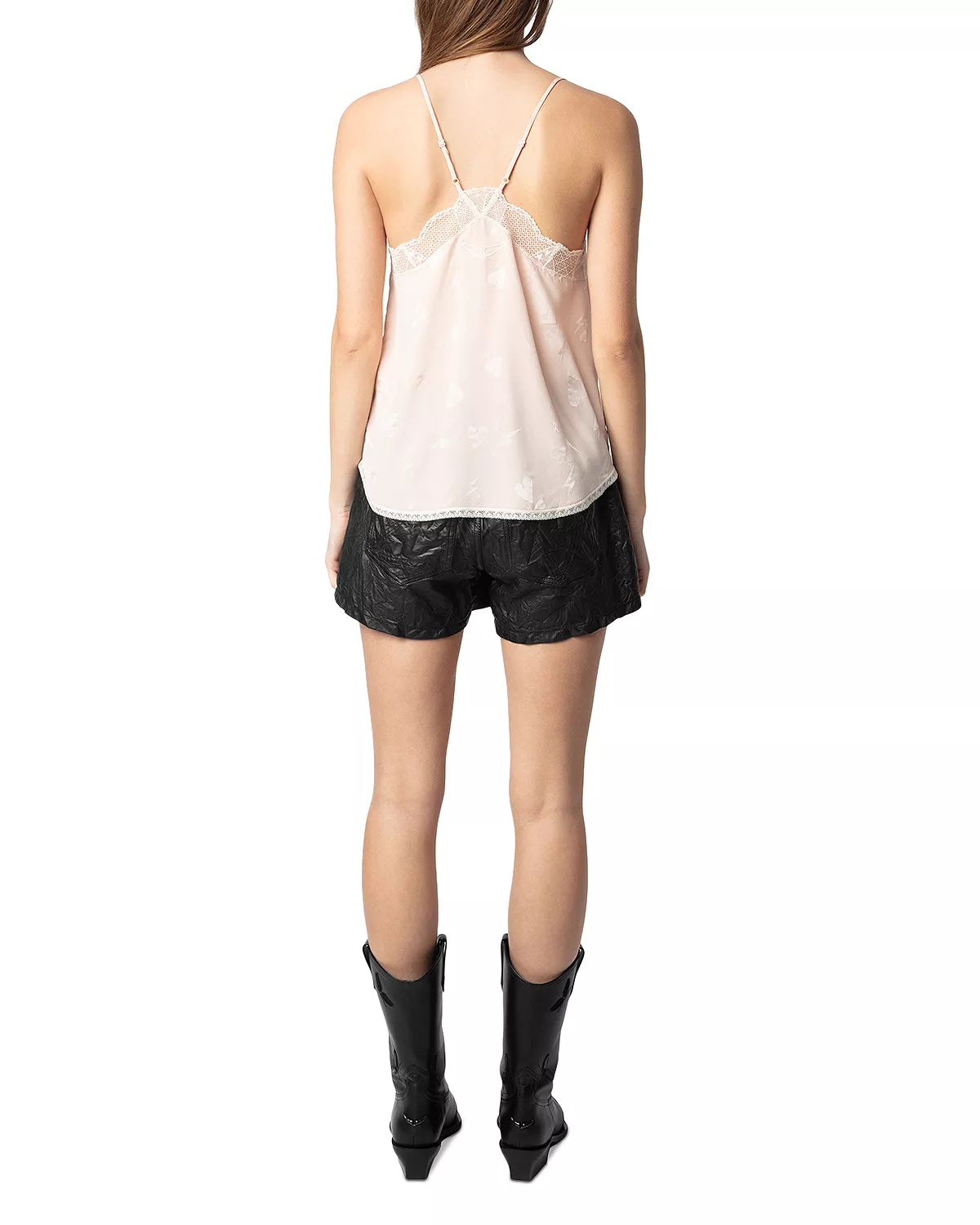 Christy Silk Flash Heart Camisole - 6