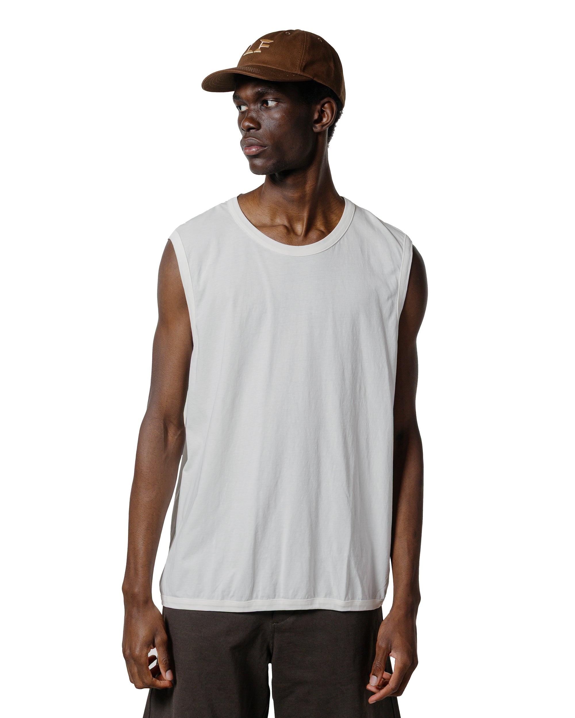 Sleeveless T-Shirt White - 2