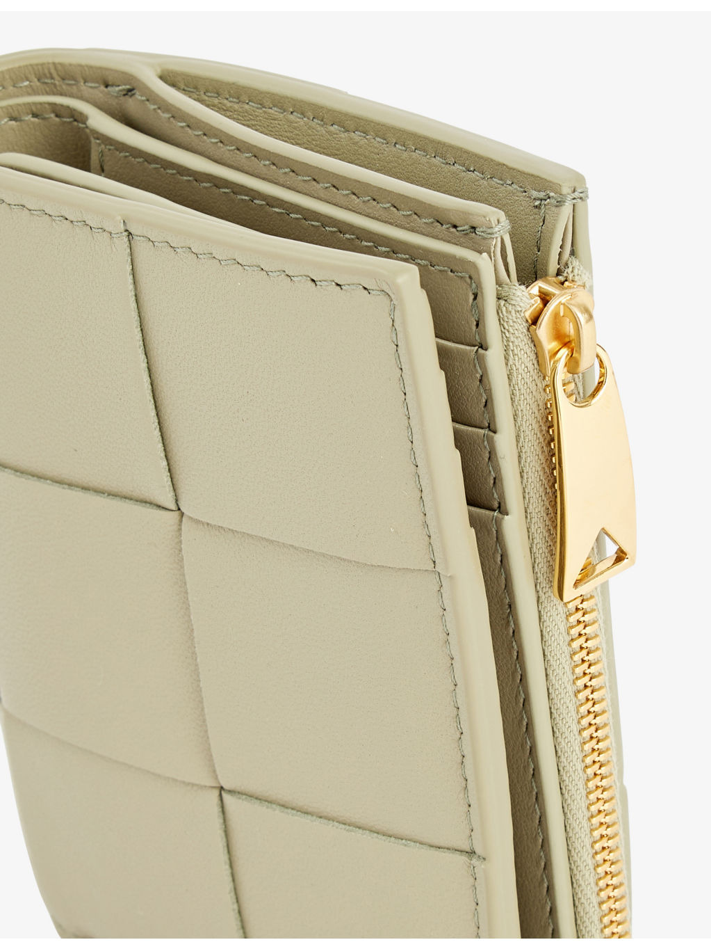 Intrecciato leather wallet - 2