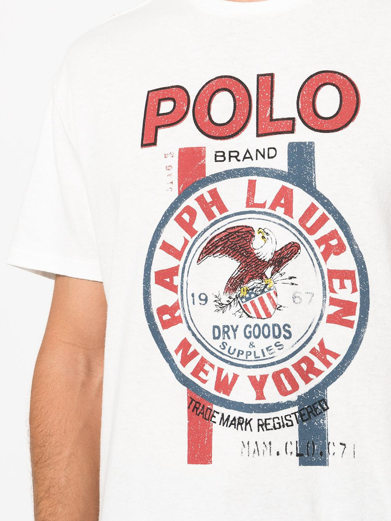 logo-print cotton T-shirt 5
