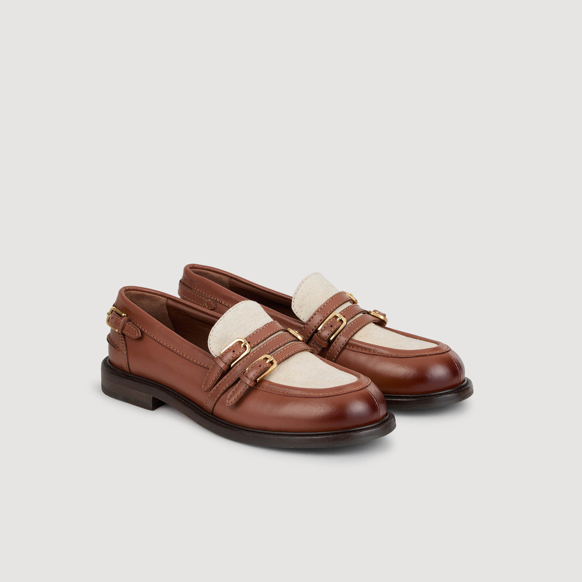 SHINY LEATHER LOAFERS - 2
