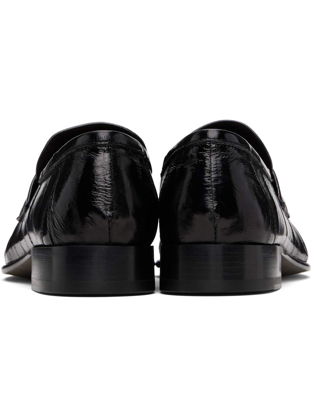 Black Soft Loafers - 2