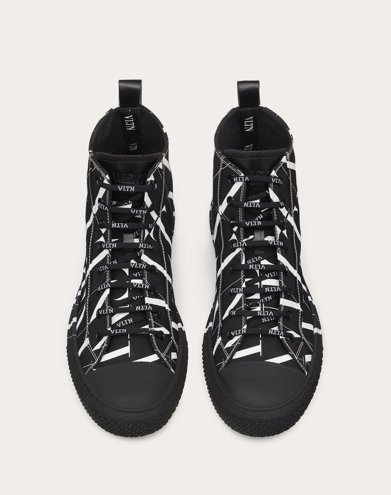 VLTN TIMES Giggies High-top Fabric Sneaker 4