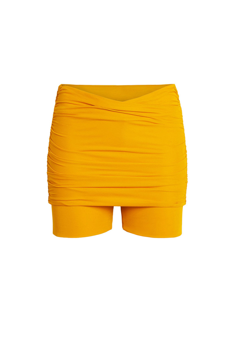 Wrap jersey shorts 1