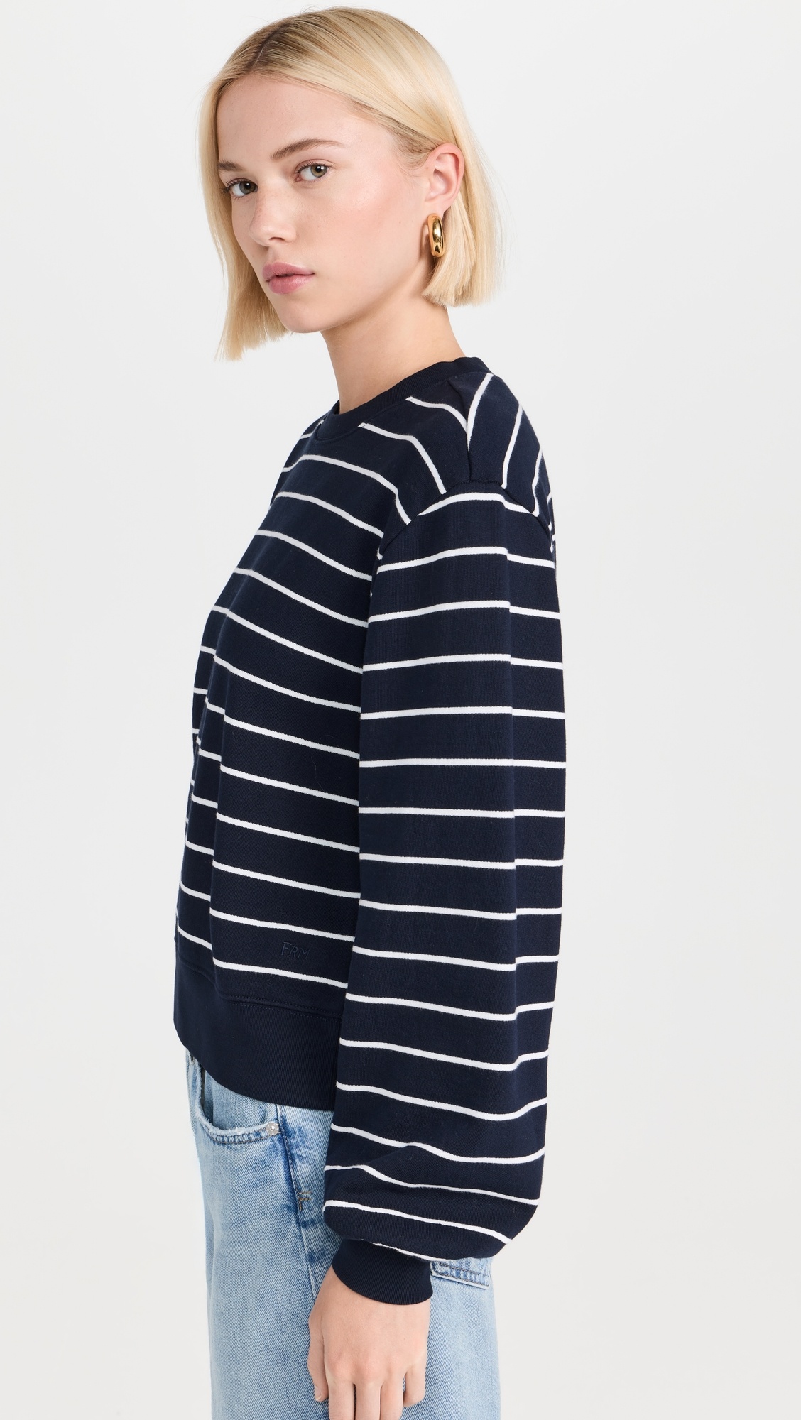 Blouson Sleeve Sweatshirt - 3