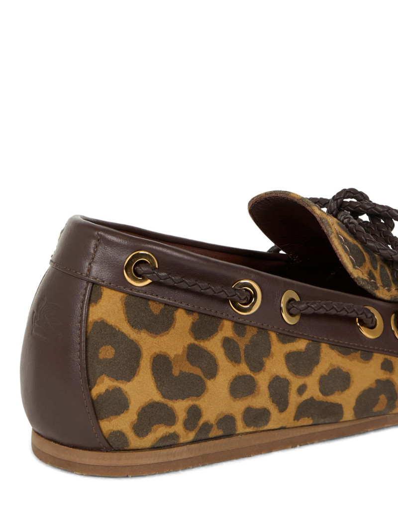 Etro Animal-print Loafers 4