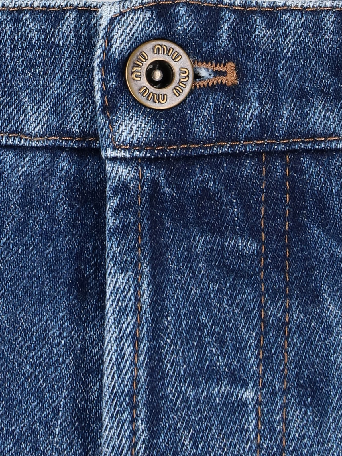 DENIM LOGO SHORTS - 5