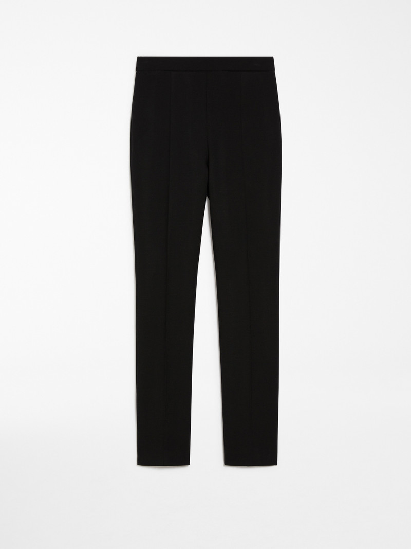 TEORIA12 Stretch gabardine trousers 1