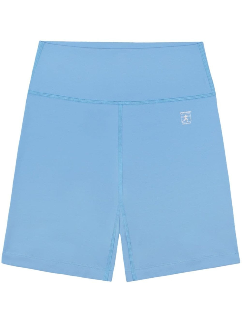 Runner logo-print shorts 1