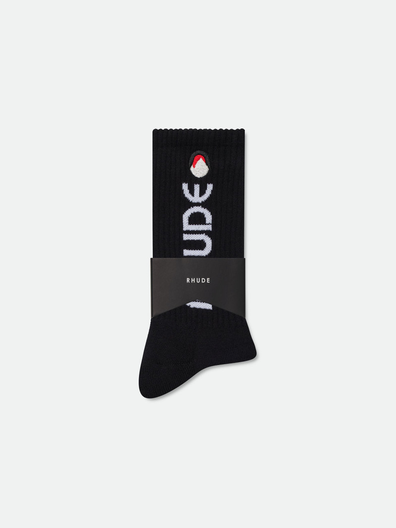 Rhude MOONLIGHT FOOTY SOCK outlook