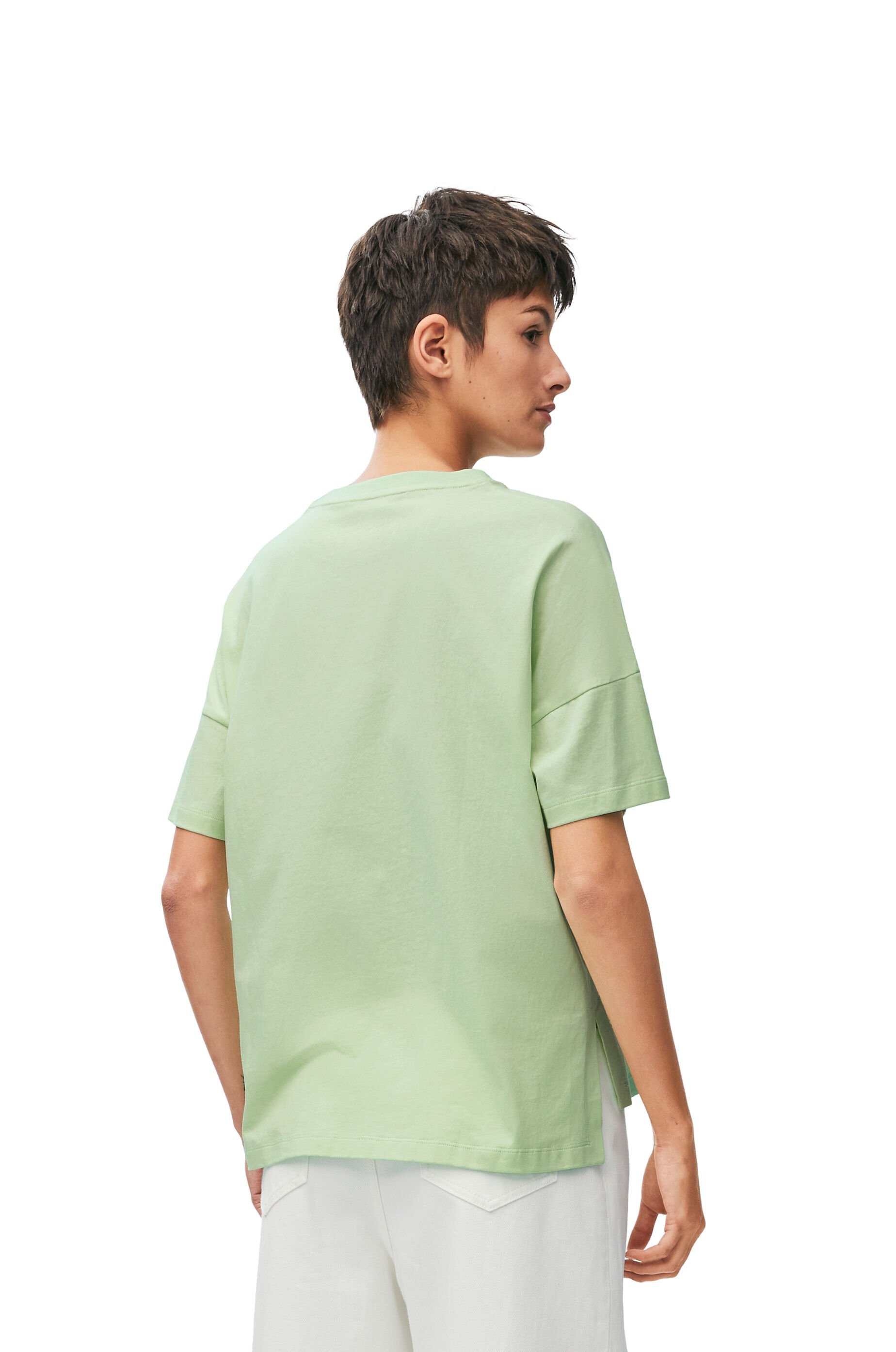 Boxy fit T-shirt in cotton - 4