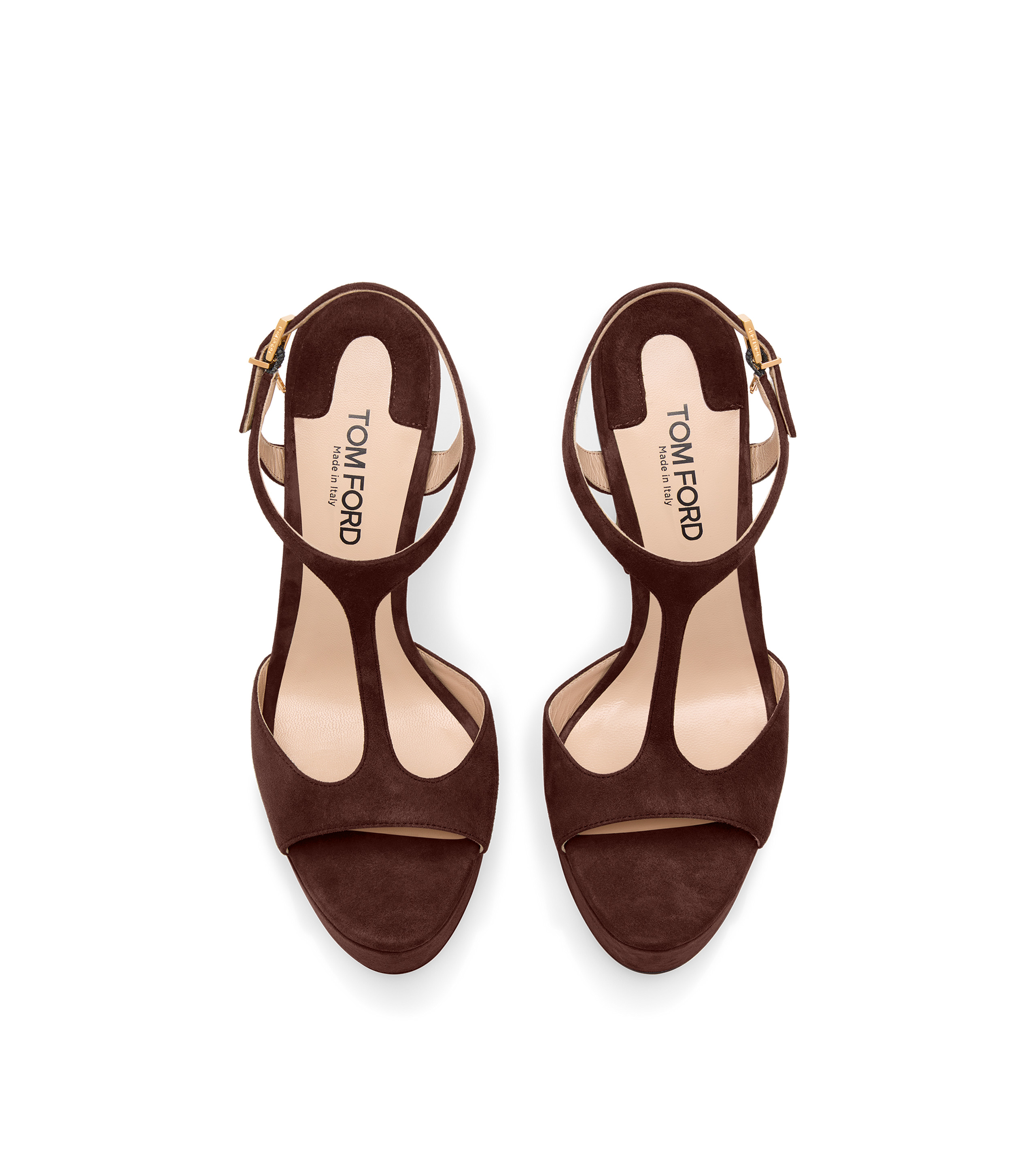 SUEDE LEATHER ANGELINA PLATFORM SANDAL - 4