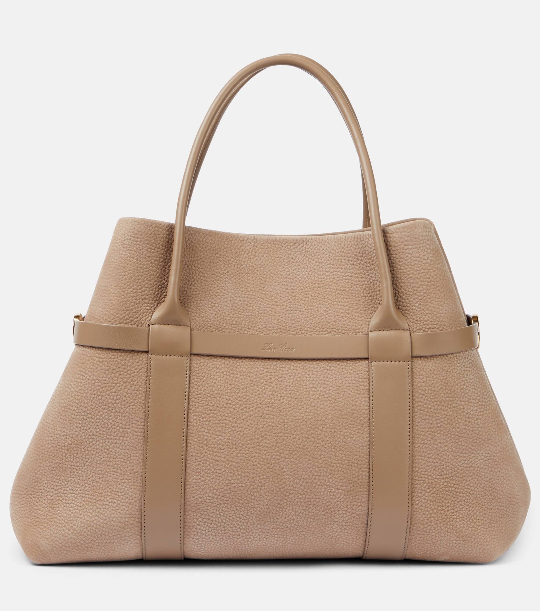 Ghiera Large leather tote bag - 1