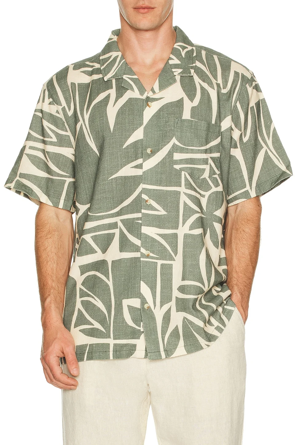 Stretch Selvage Resort Shirt - 1
