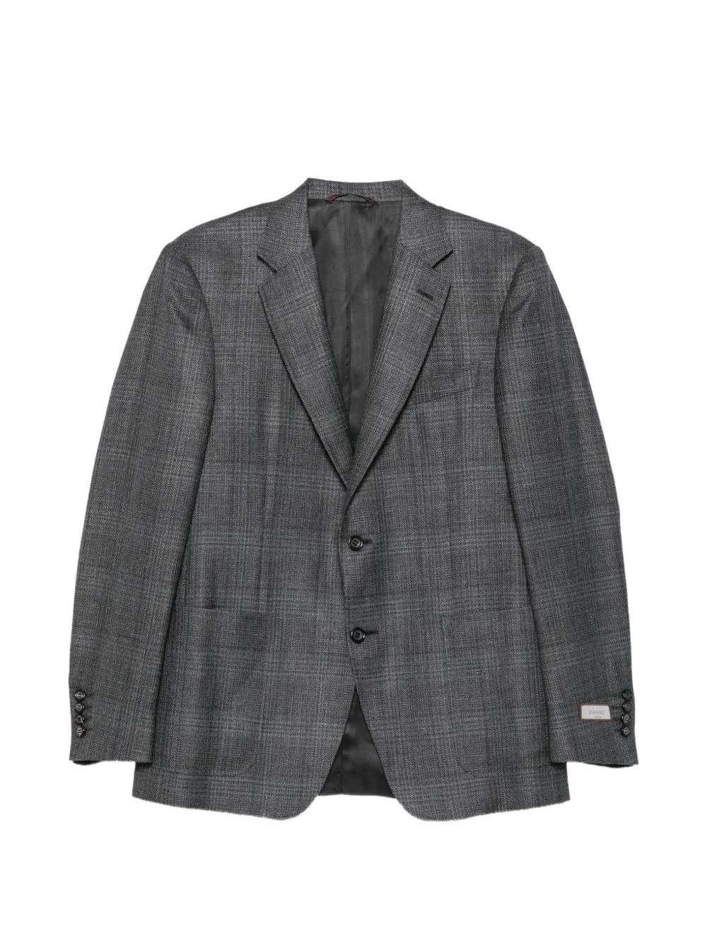 notched-lapel blazer - 1