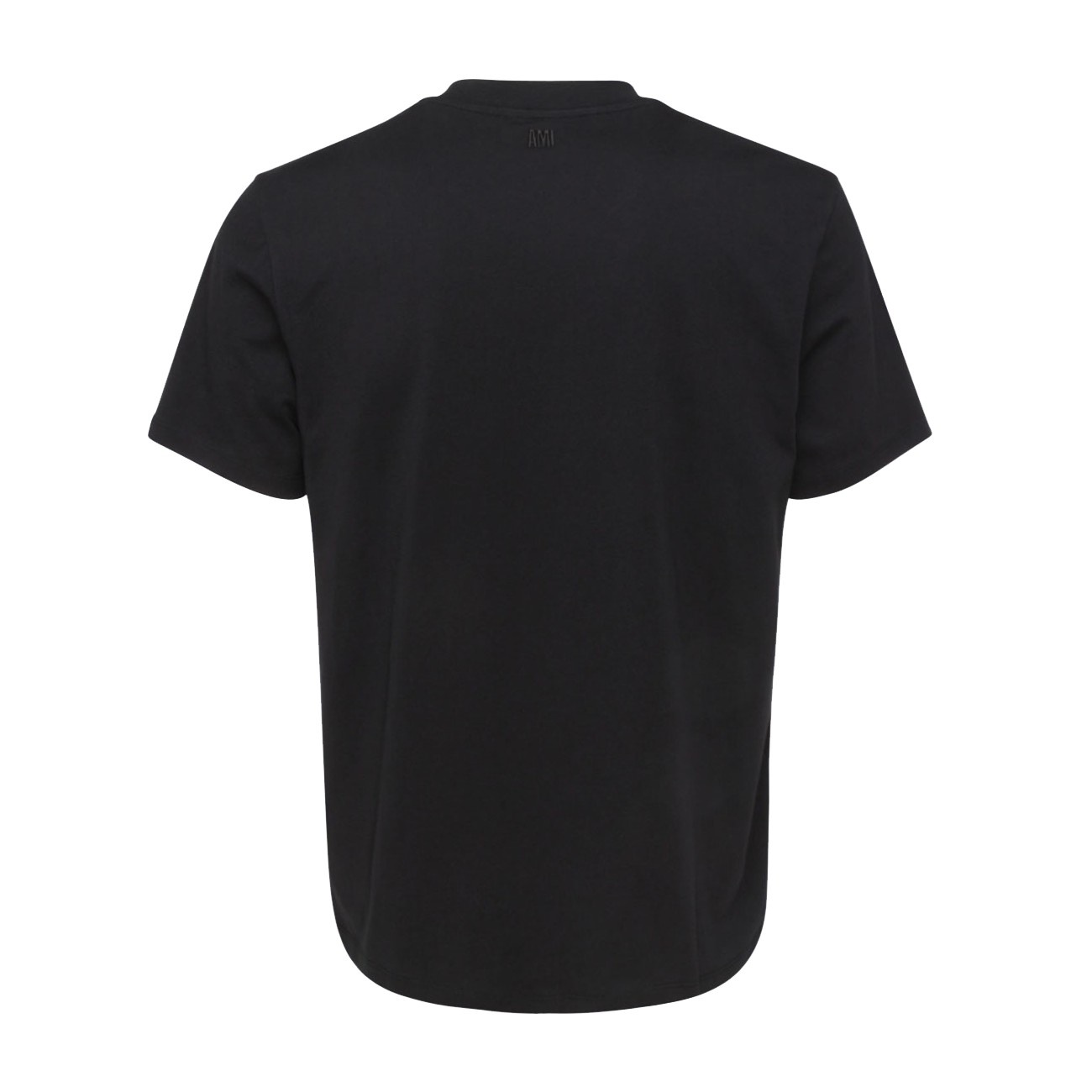 black cotton ami de coeur t-shirt - 2