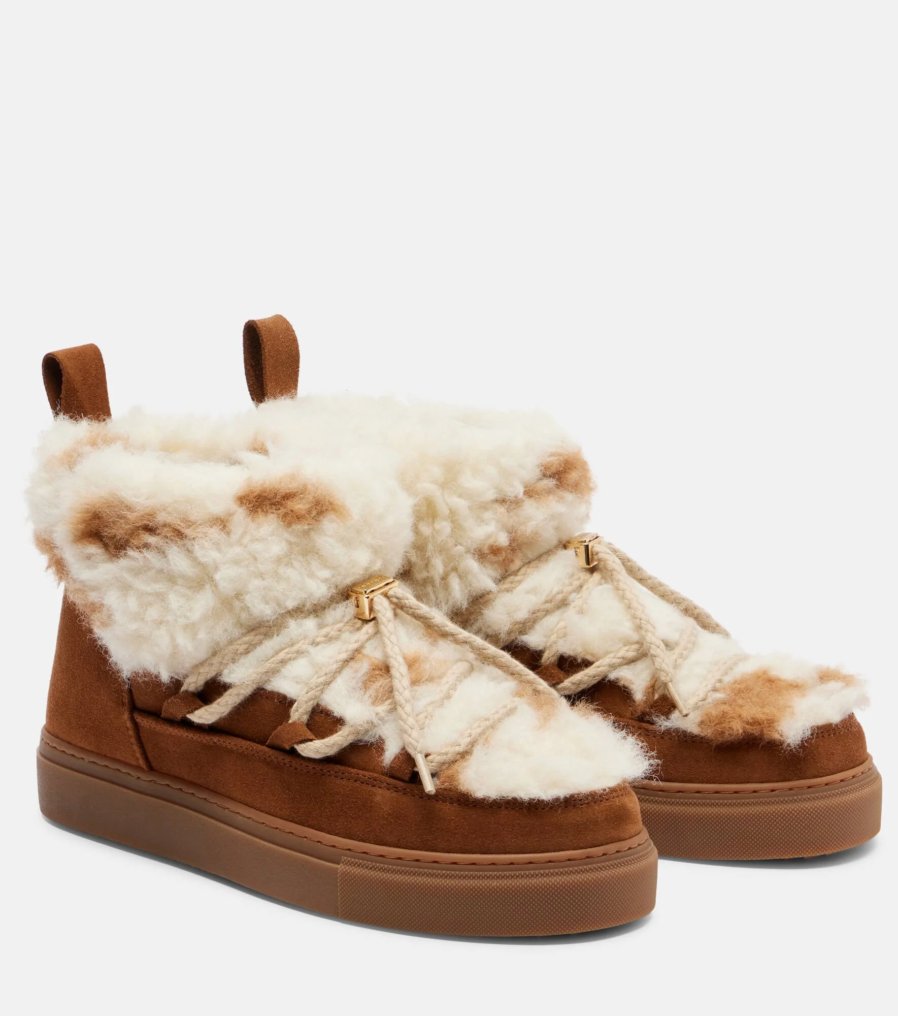 Teddy Low suede teddy snow boots - 1