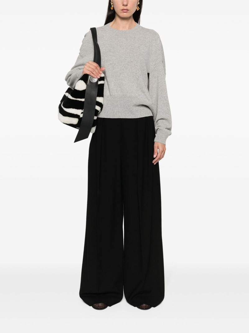 Stella McCartney logo-embroidered jumper outlook