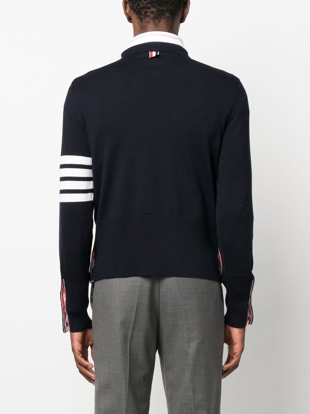 4-Bar stripe wool jumper - 4