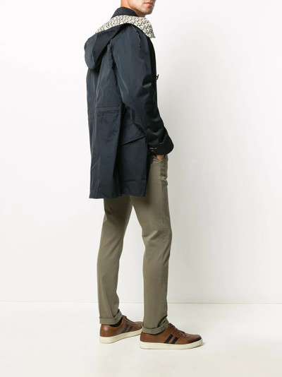 Salvatore Ferragamo hooded button-up jacket outlook