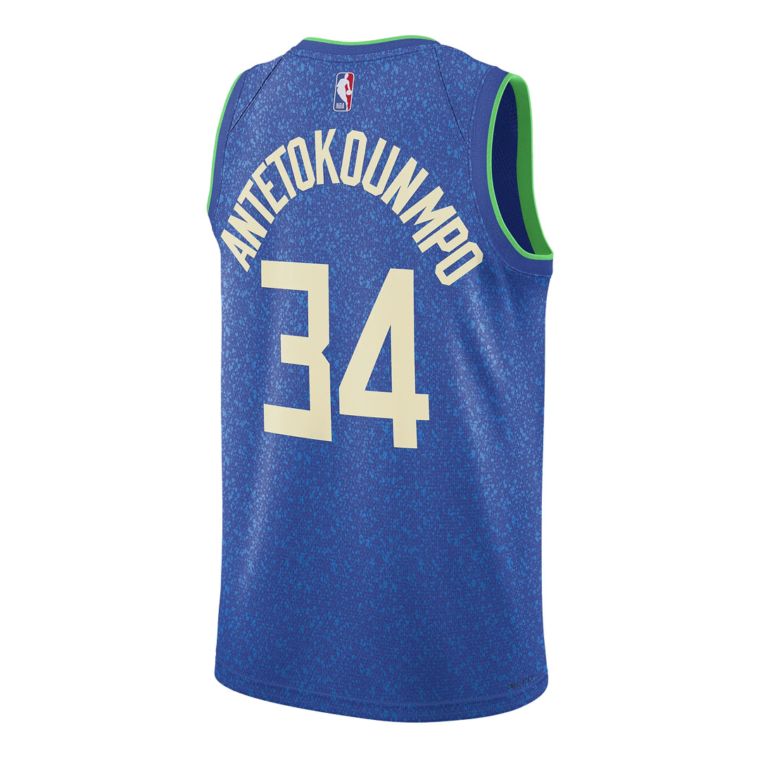 Nike Dri-FIT NBA Swingman Jersey 2023/24 City Edition 'Milwaukee Bucks Giannis Antetokounmpo' DX8509 - 2