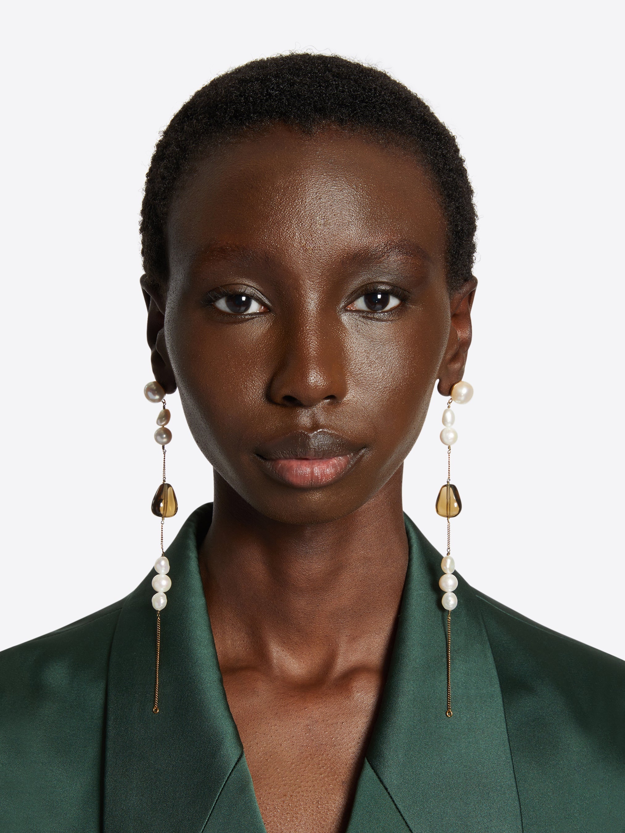 LONG PENDANT EARRINGS - 4