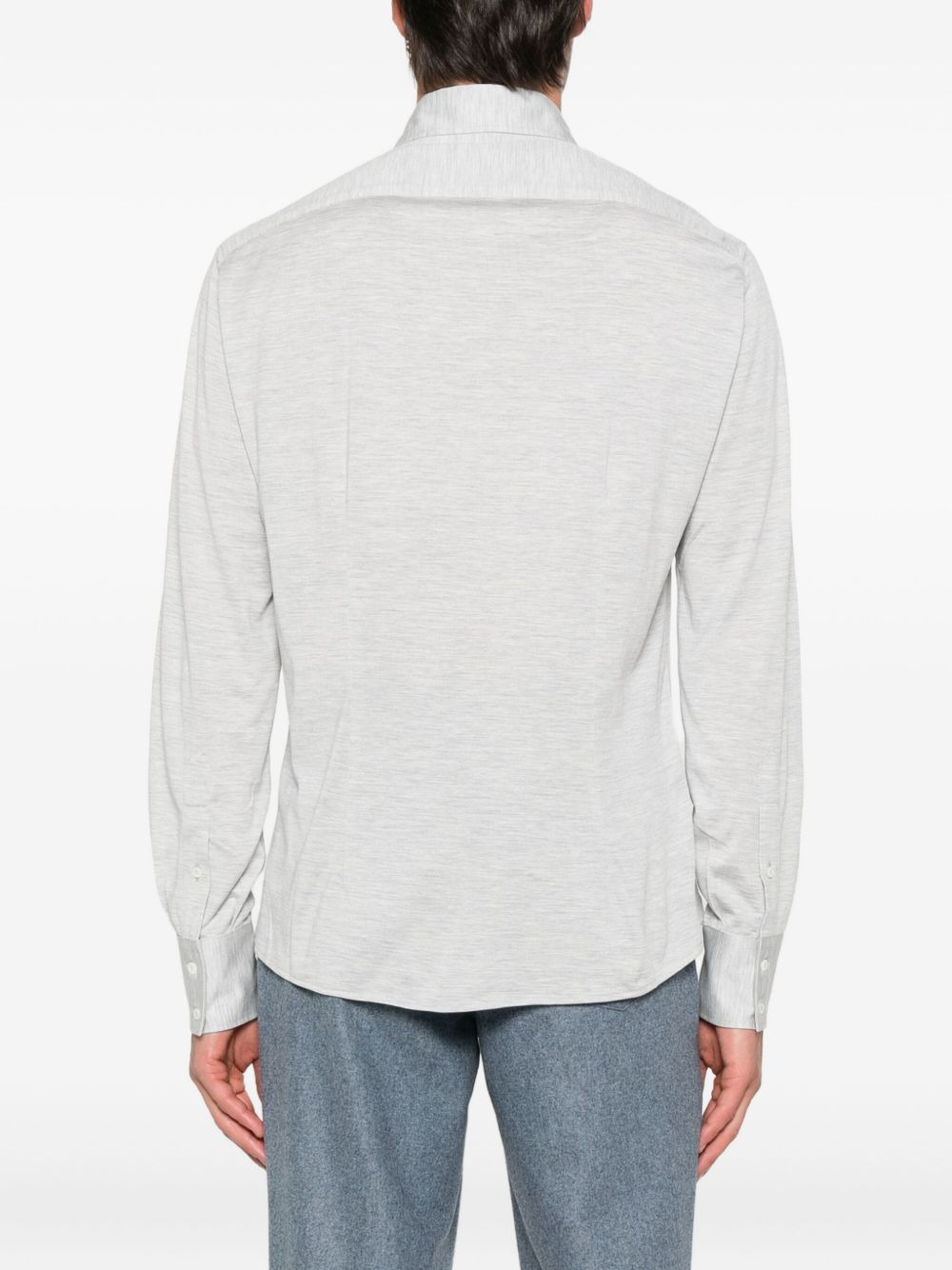 Brunello Cucinelli Shirts Light Grey - 4