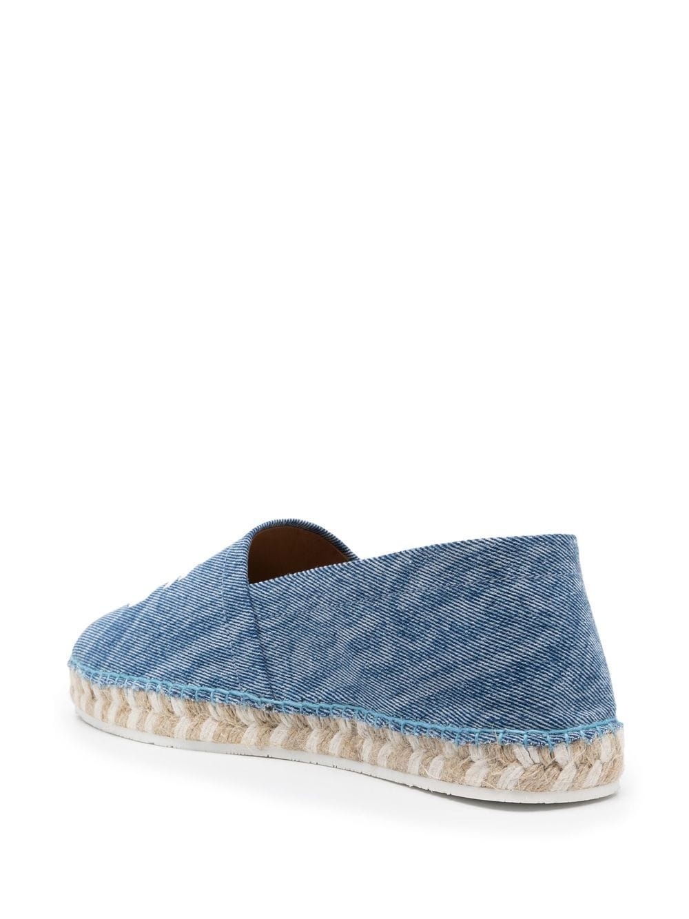 raffia sole logo espadrilles - 3