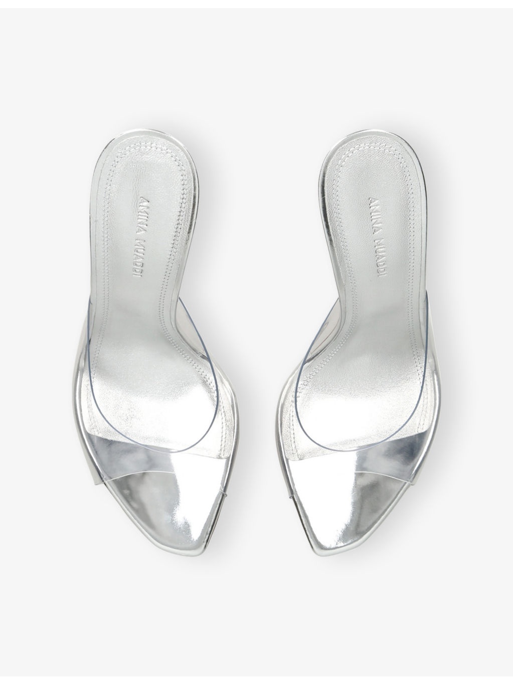 Alexa 95 PVC Heeled Mules - 2