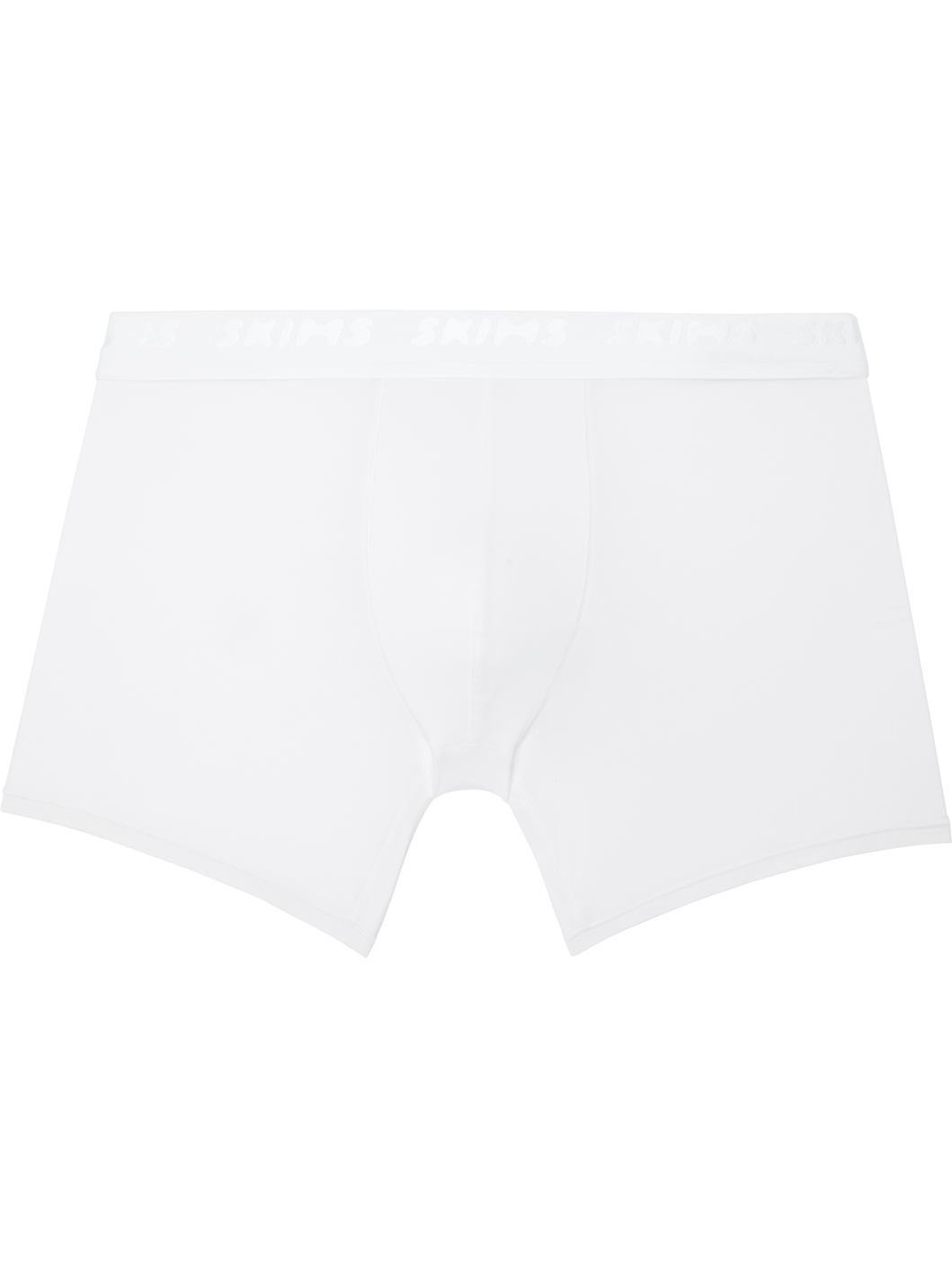 Three-Pack White SKIMS Stretch 5" Boxer Briefs - 2
