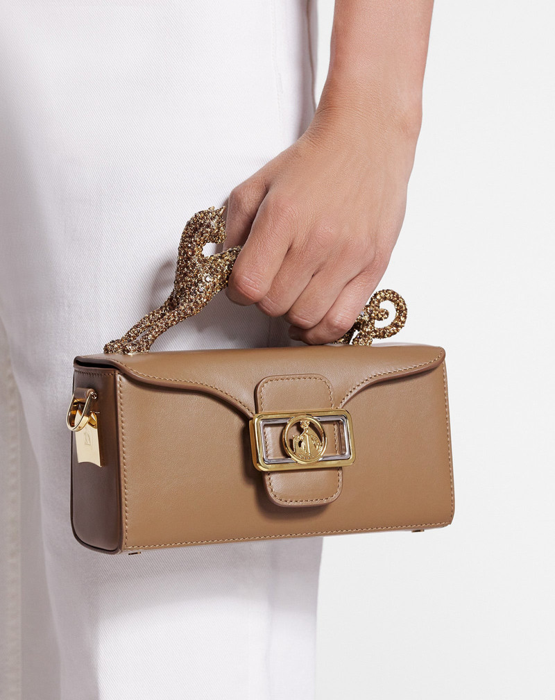 Lanvin NANO PENCIL CAT LEATHER BAG outlook