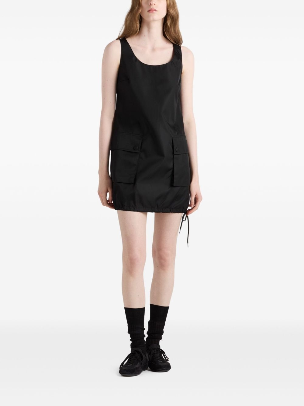 sleeveless mini dress - 2