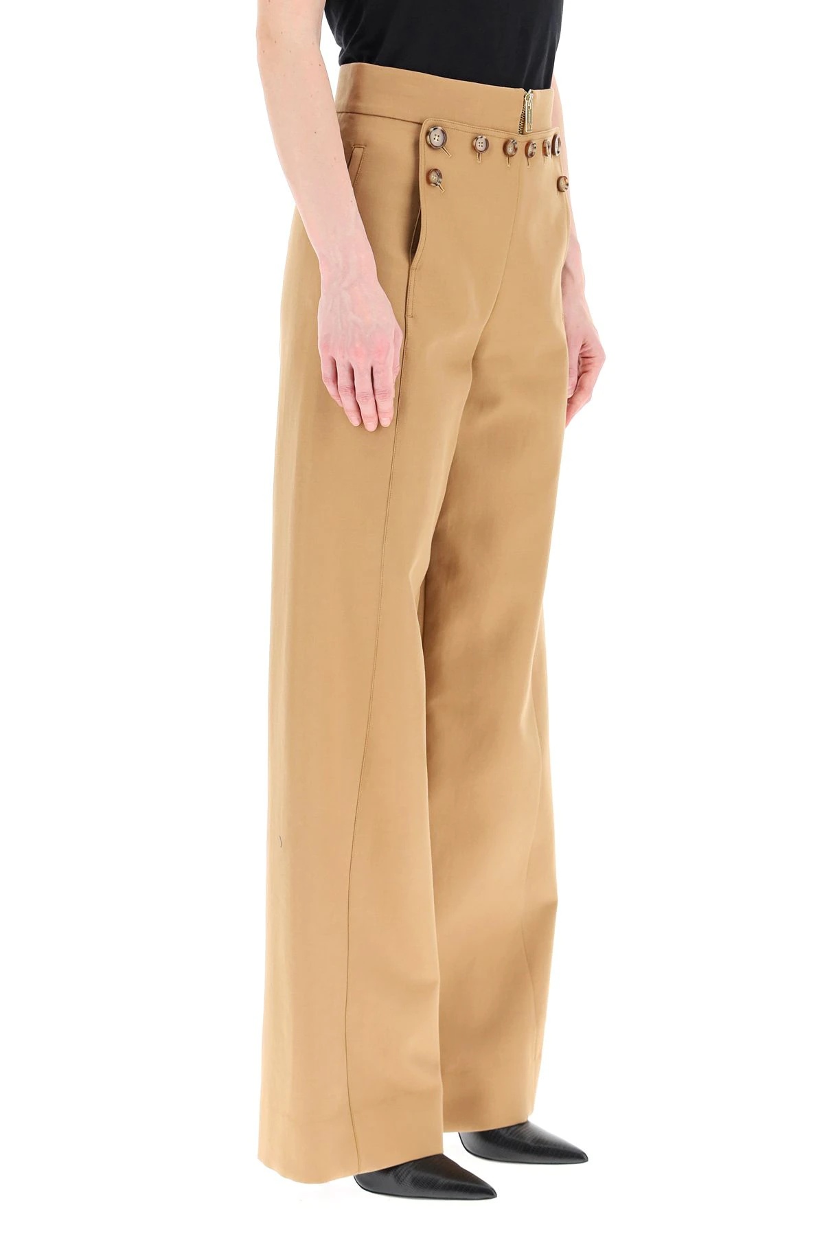 SAILOR TROUSERS WITH BUTTONS - 3