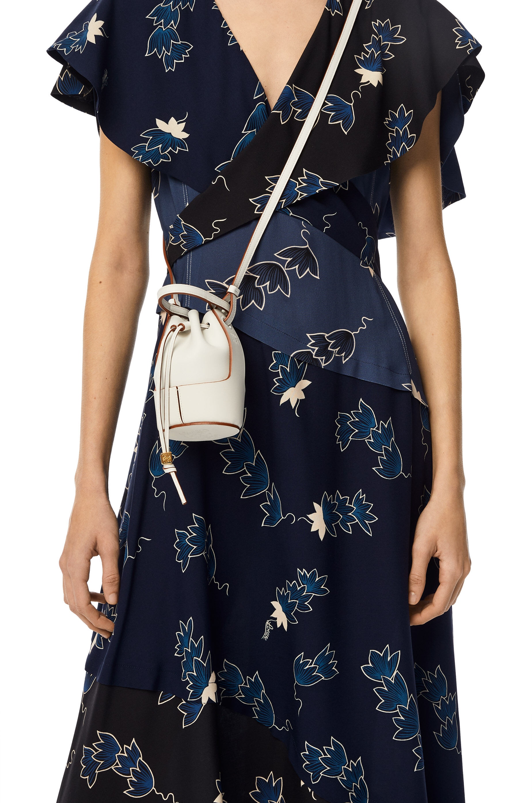 Nano Balloon bag in nappa and calfskin - 2