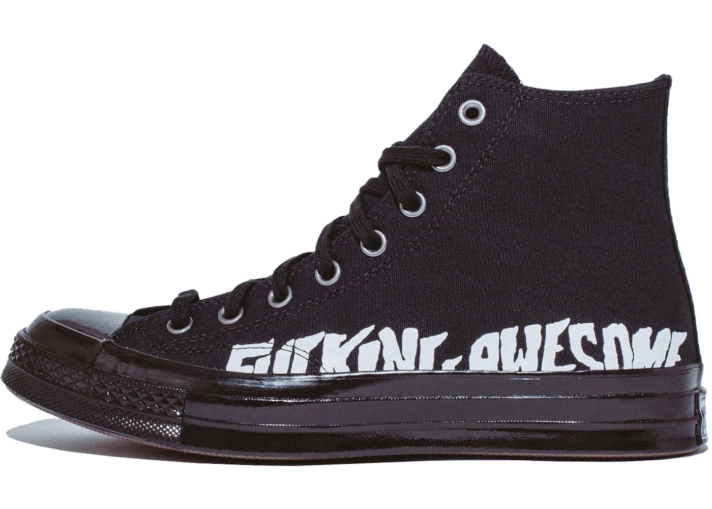 Converse Chuck 70 Hi Fucking Awesome Black White - 2