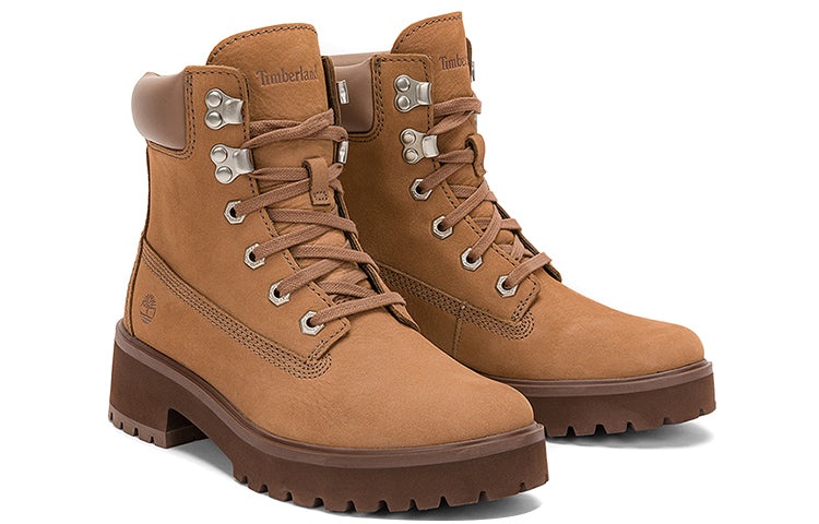 (WMNS) Timberland Carnaby Cool 6 Inch Boots 'Brown Nubuck' A5NZKW - 4