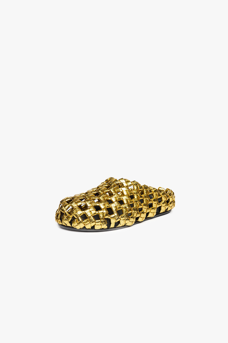 WEAVED CLOG SILVER GOLD - EXCLUSIVE 3