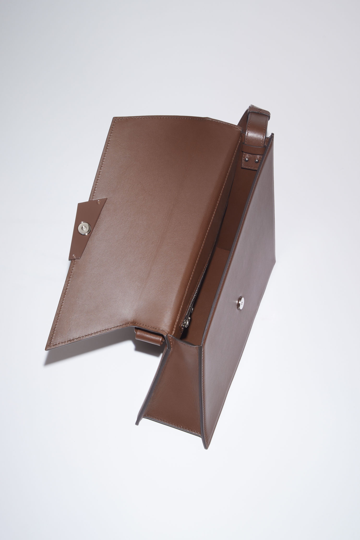 Distortion handbag - Chocolate brown - 6