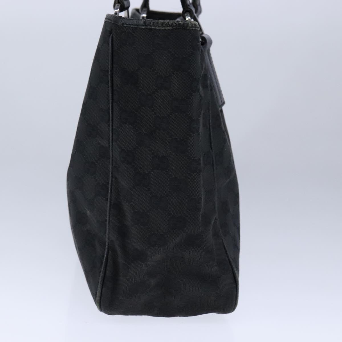 GUCCI GG Canvas Tote Bag Canvas Black - 4