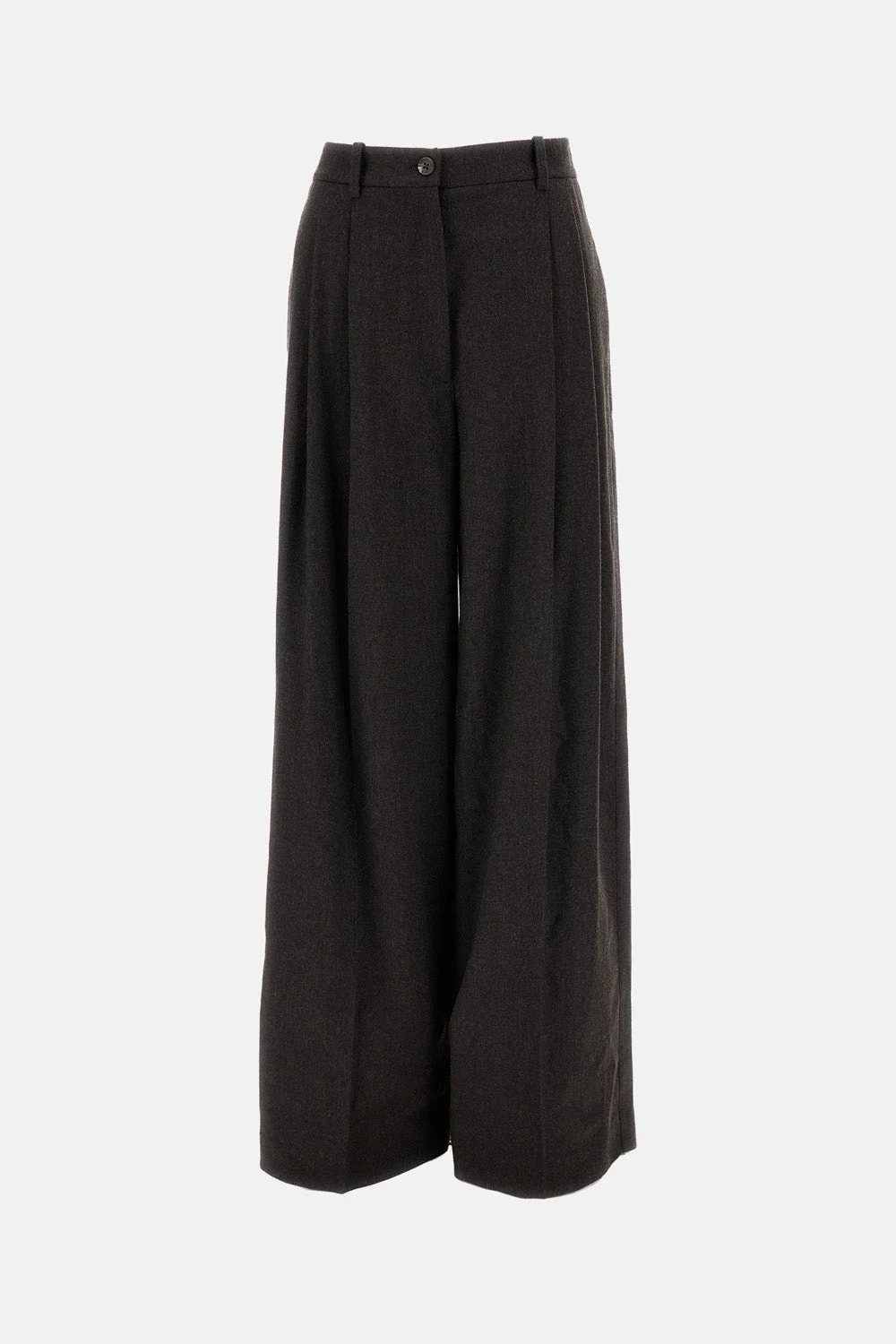 CLARICE LONG PLEATED PANTS - 1