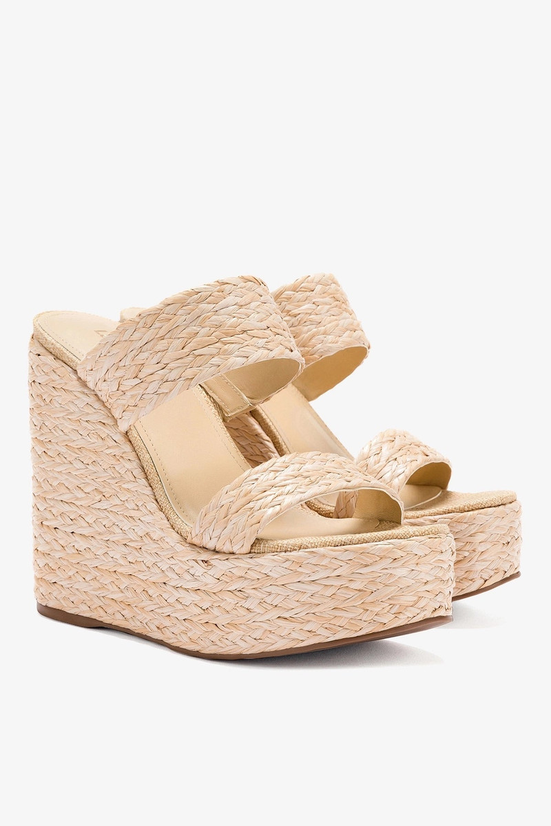 Pamela Wedge In Natural Raffia 3