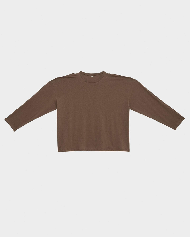 Pin Long Sleeve Tee - Regenerative Cotton Jersey 7