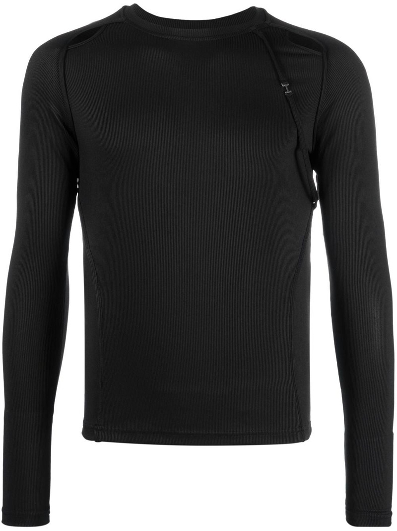 cut-out detail compression top 1