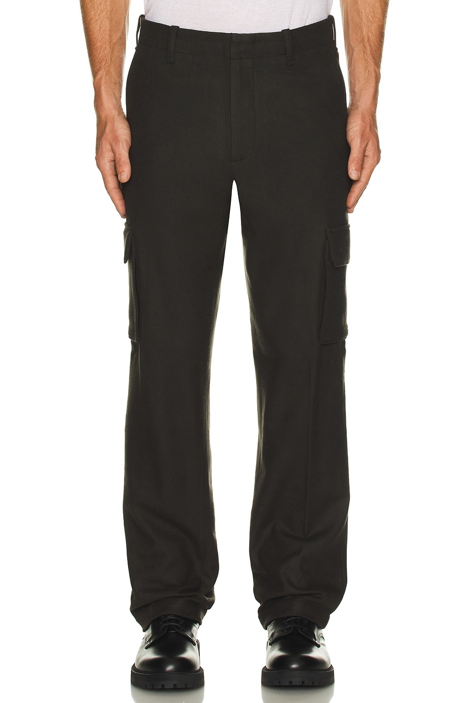 Wool Flannel Cargo Pant - 4
