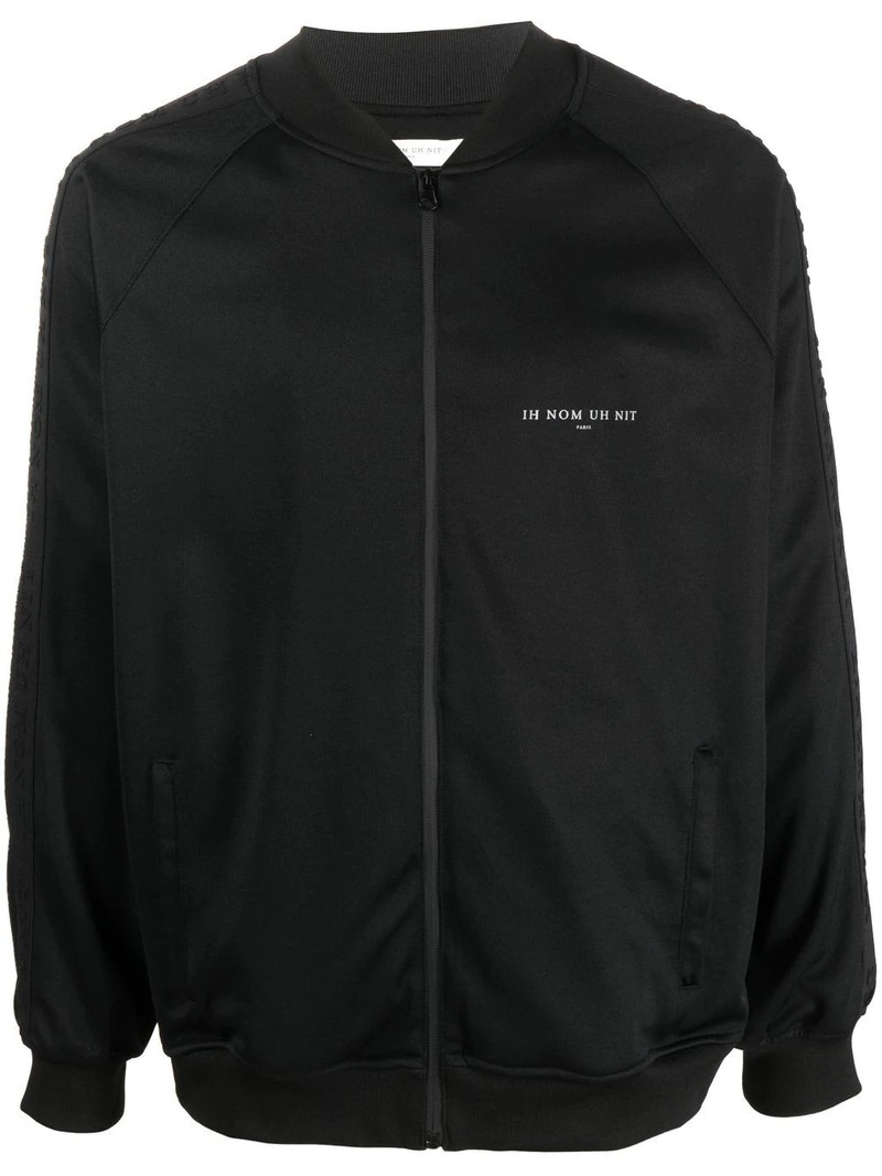 logo-print lightweight jacket 1