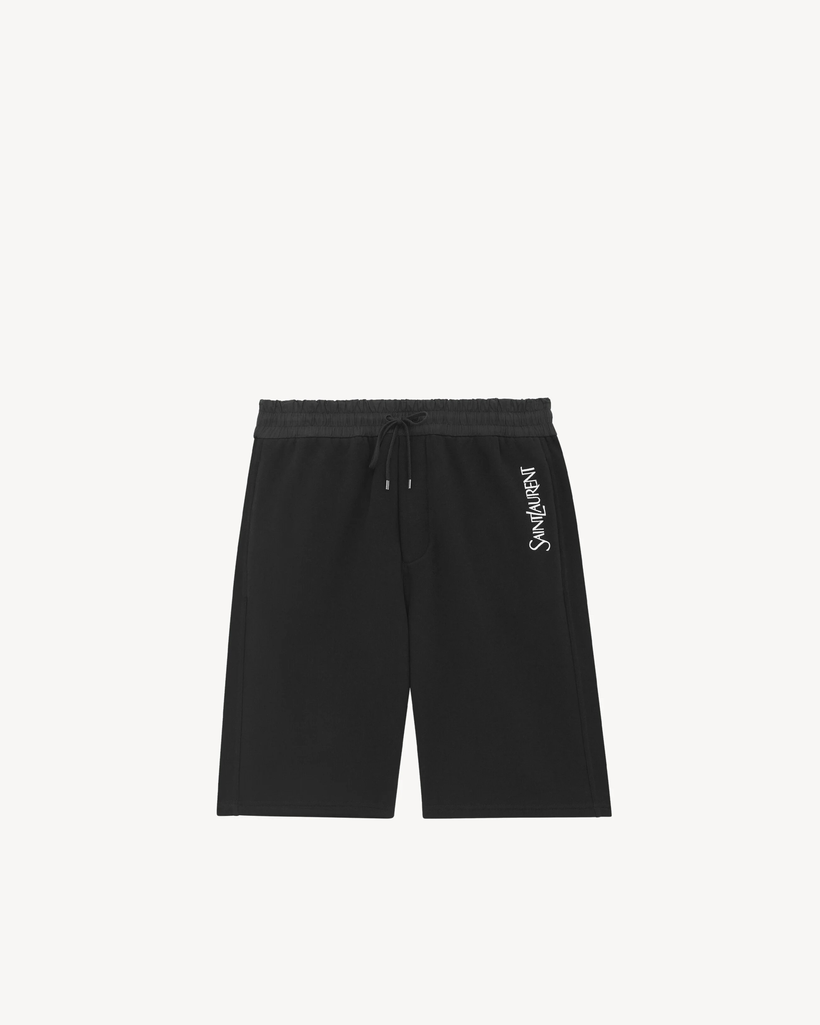 saint laurent bermuda in fleece - 1