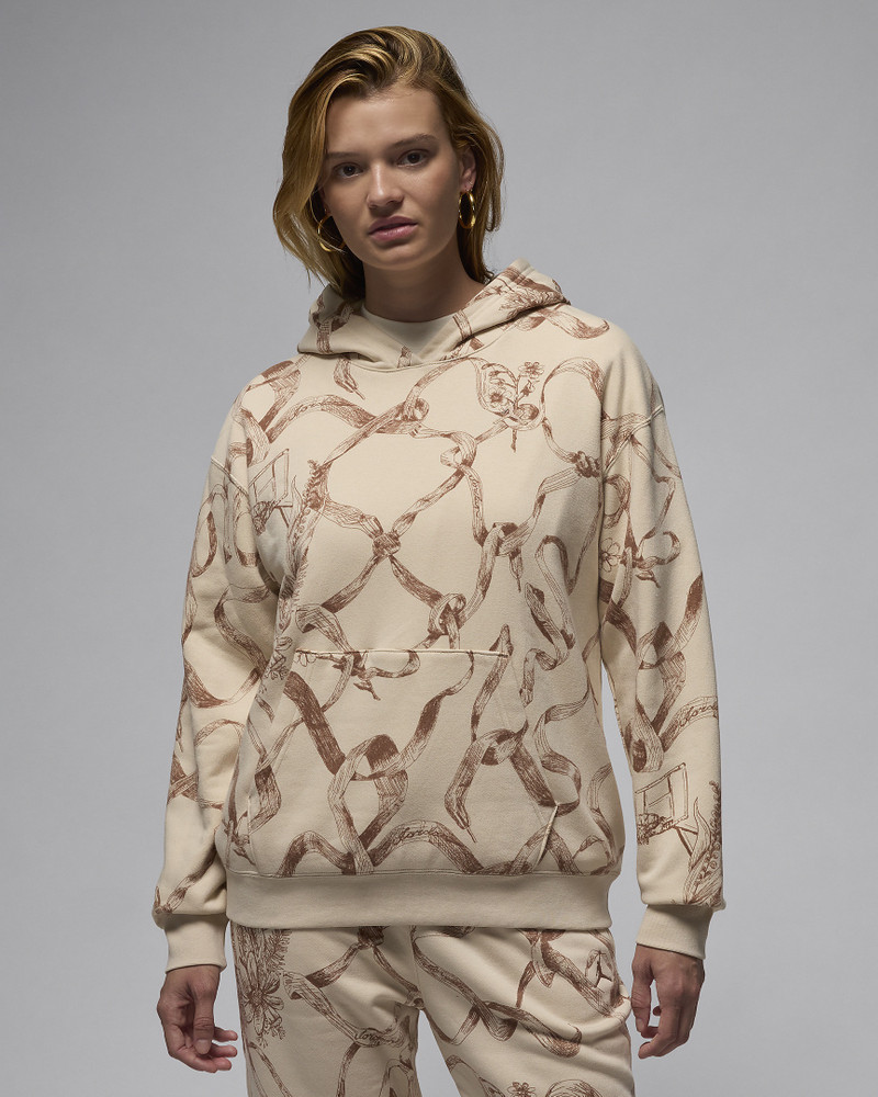 Jordan Brooklyn Fleece Women's Printed Pullover 1