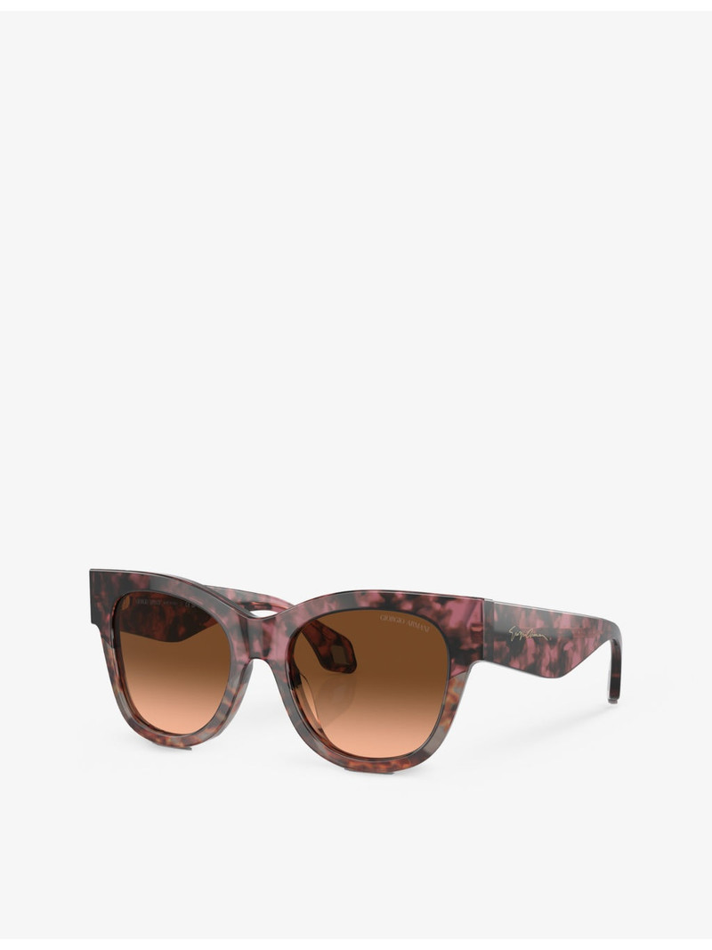 GIORGIO ARMANI AR8195U square-frame acetate sunglasses outlook